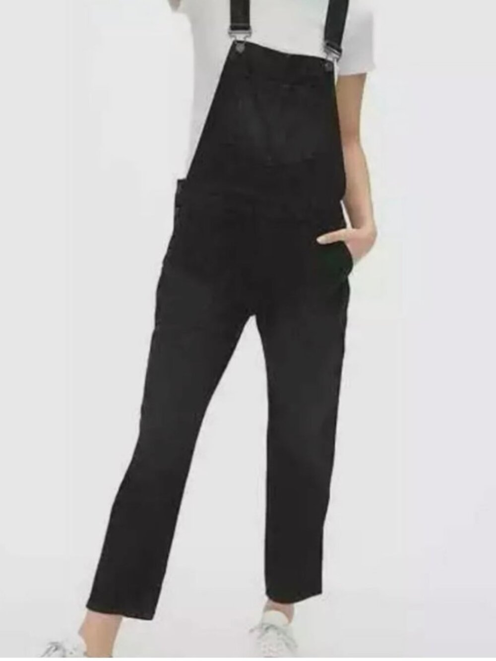 Gap Women’s Overalls Faded Black Women's Large 10 12